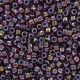 Abalorios TOHO Treasure 11/0 Rainbow Hyacinth/Teal-Lined TT-01-1842